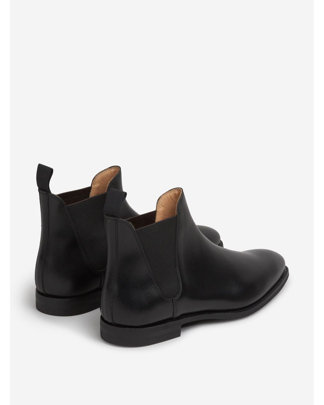 Crockett and Jones Black Chelsea Boots 8 for men