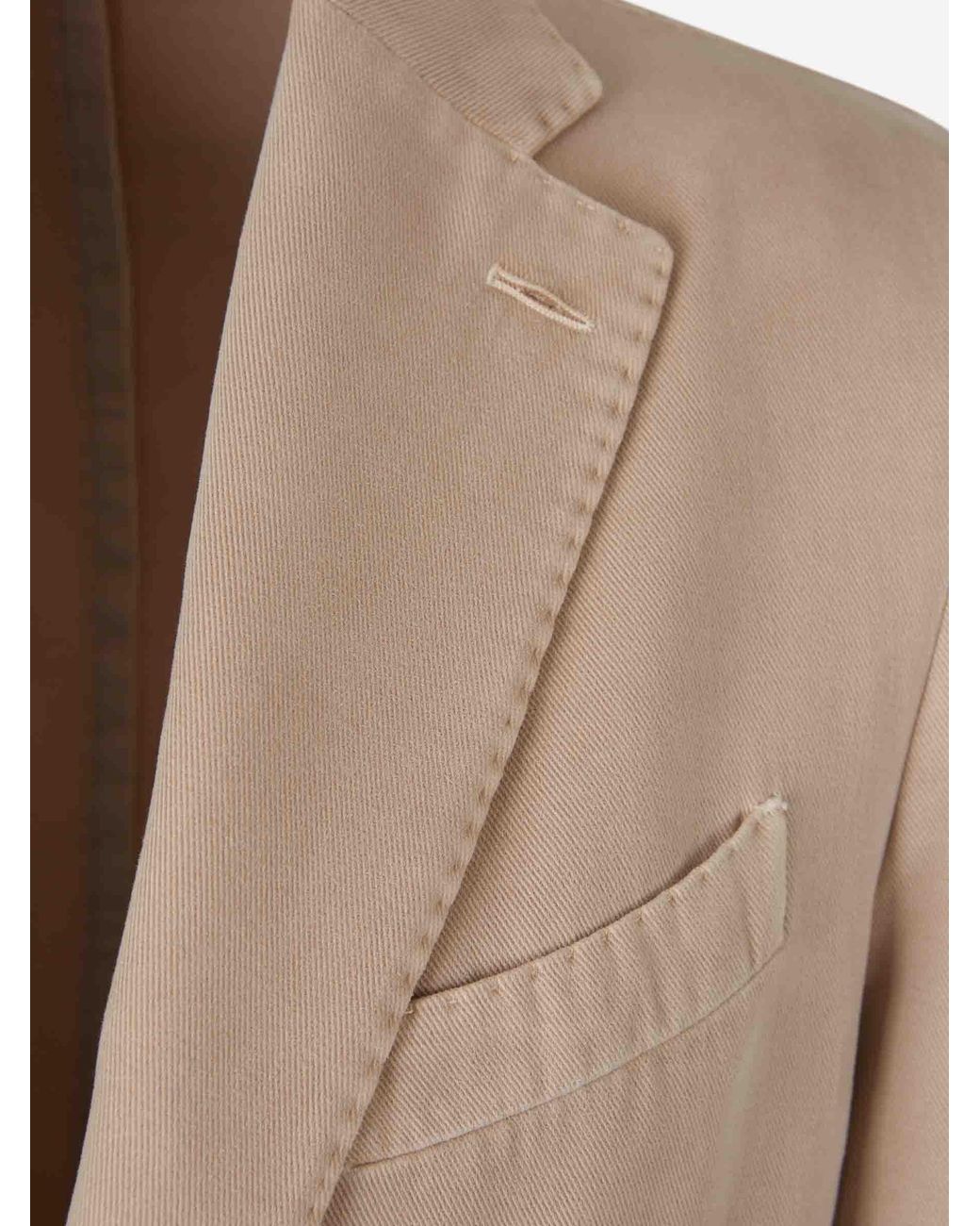 Santa Eulalia Natural Blazer Straight for men