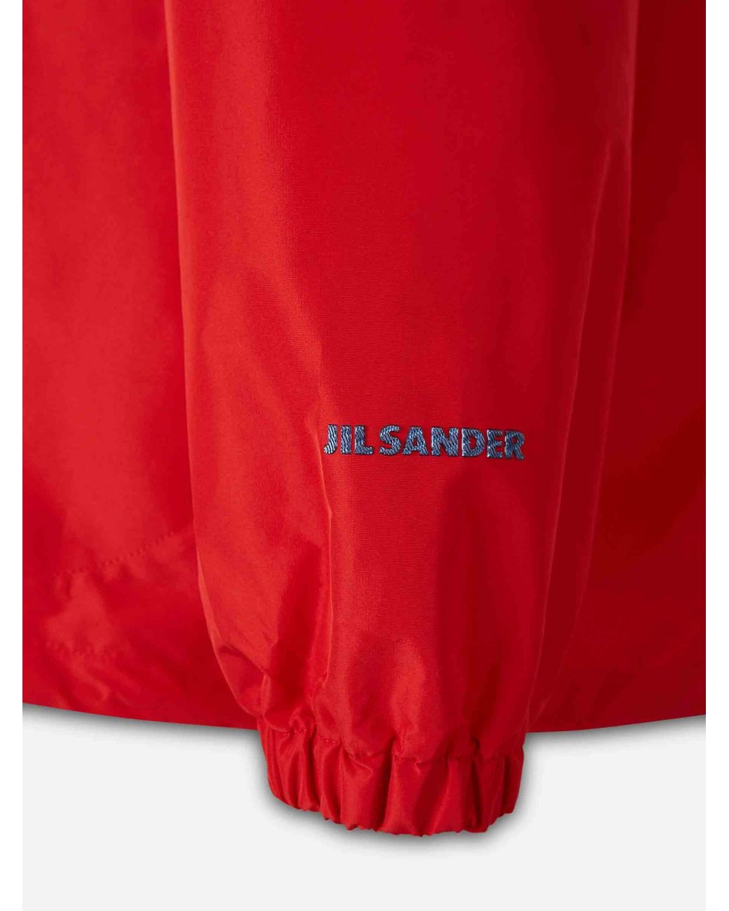 Jil Sander Red Casual Technical Jacket