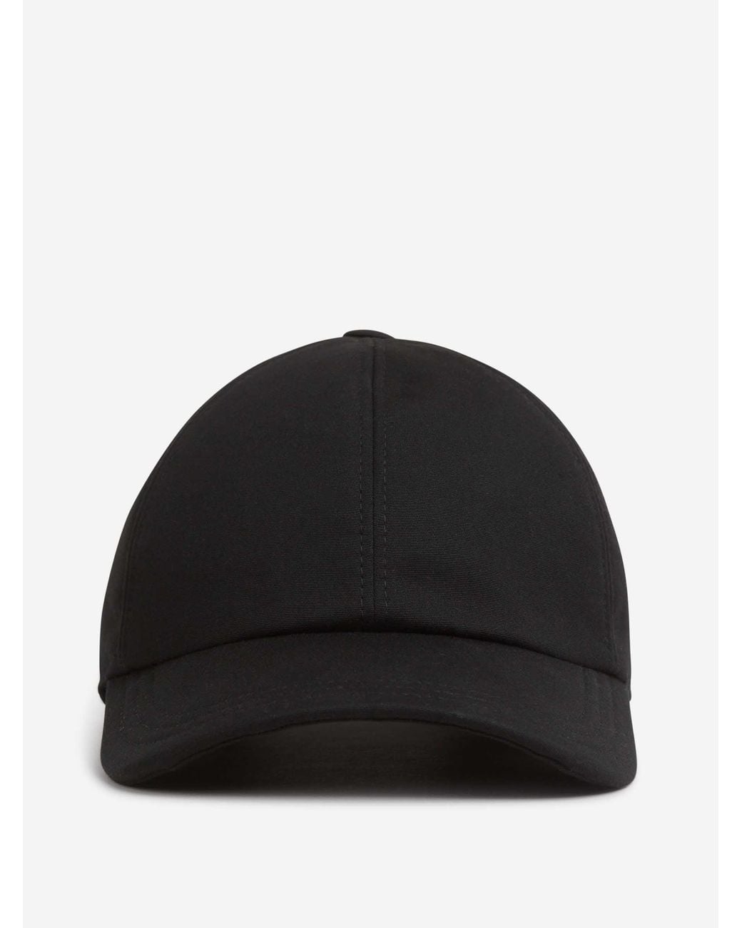 The Row Black Caspian Cap for men