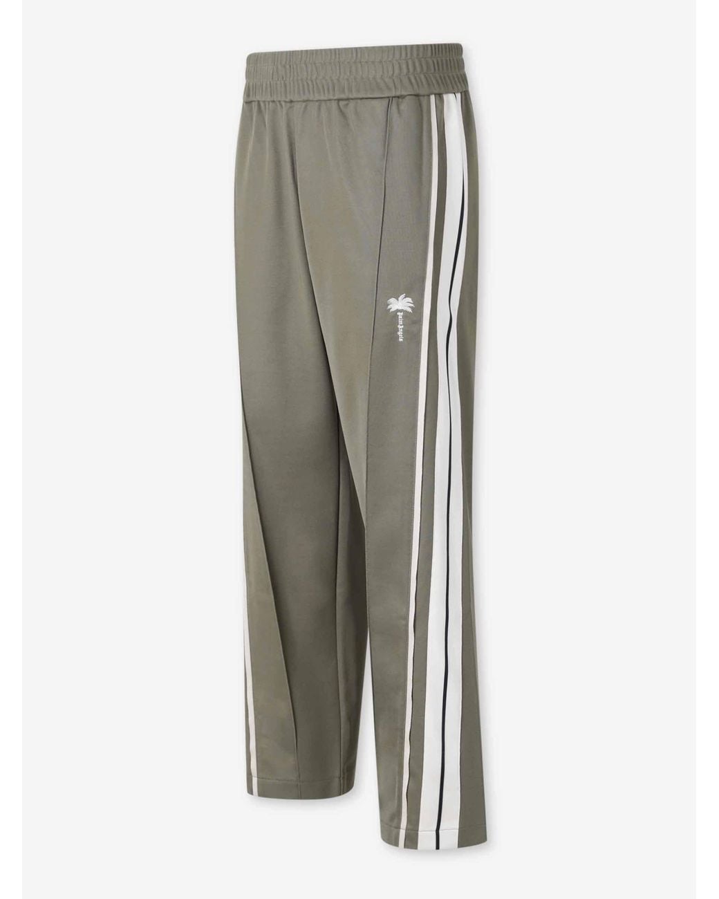 Palm Angels Gray Lukka Satin Dress for men