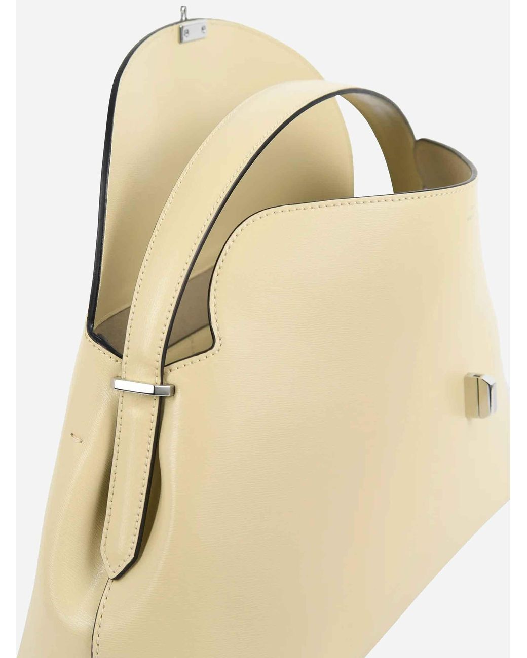 Totême Natural T-Lock Handle Bag
