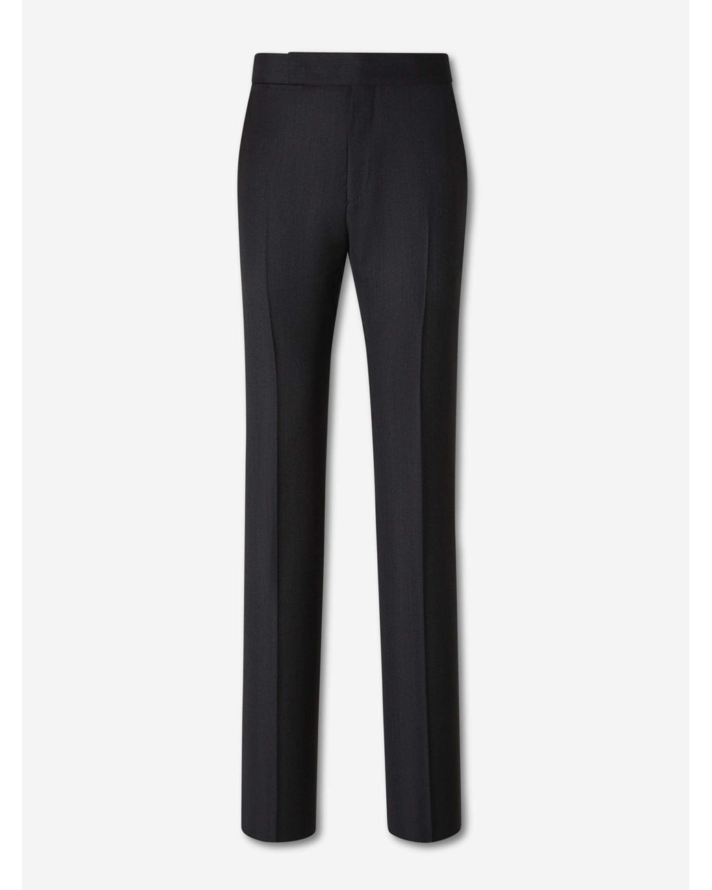 Tom Ford Black Double-Breasted Wool Suit for men