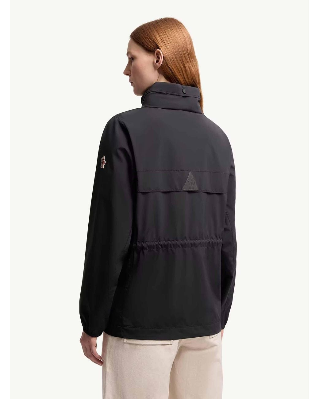 Moncler Blue Soulare Technical Jacket