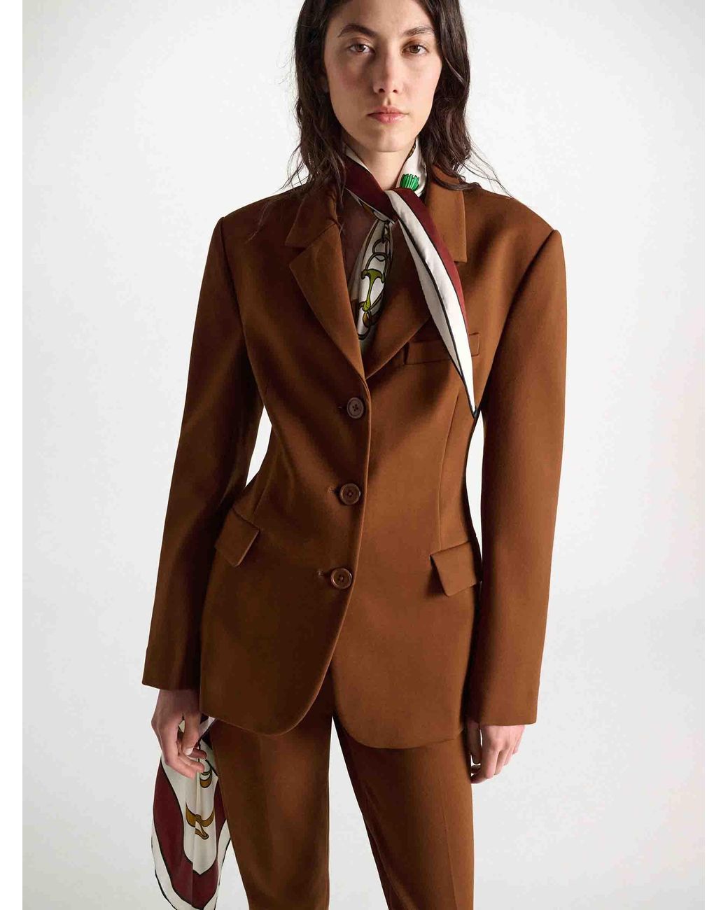 Dorothee Schumacher Brown Blazer Emotional Essence