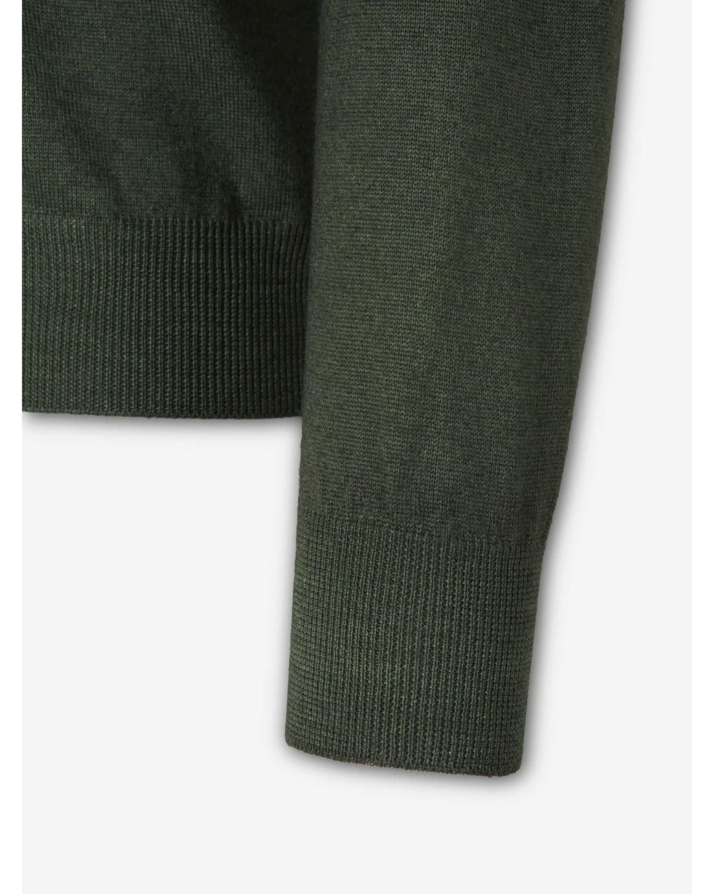 Santa Eulalia Green Sweater V-Neck for men