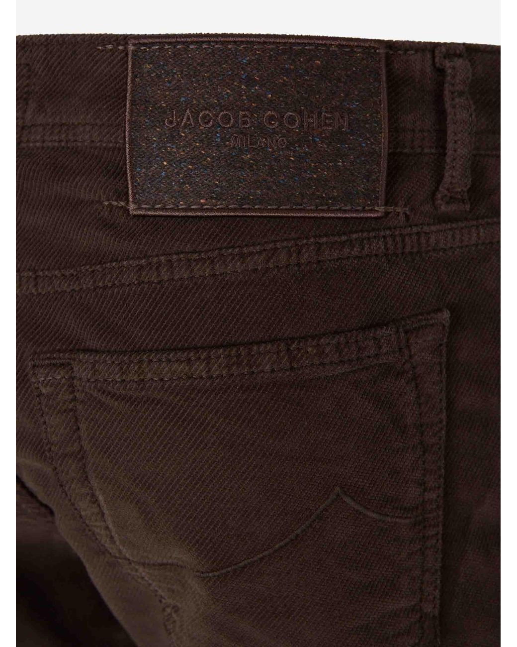 Jacob Cohen Brown Bard Straight Jeans for men