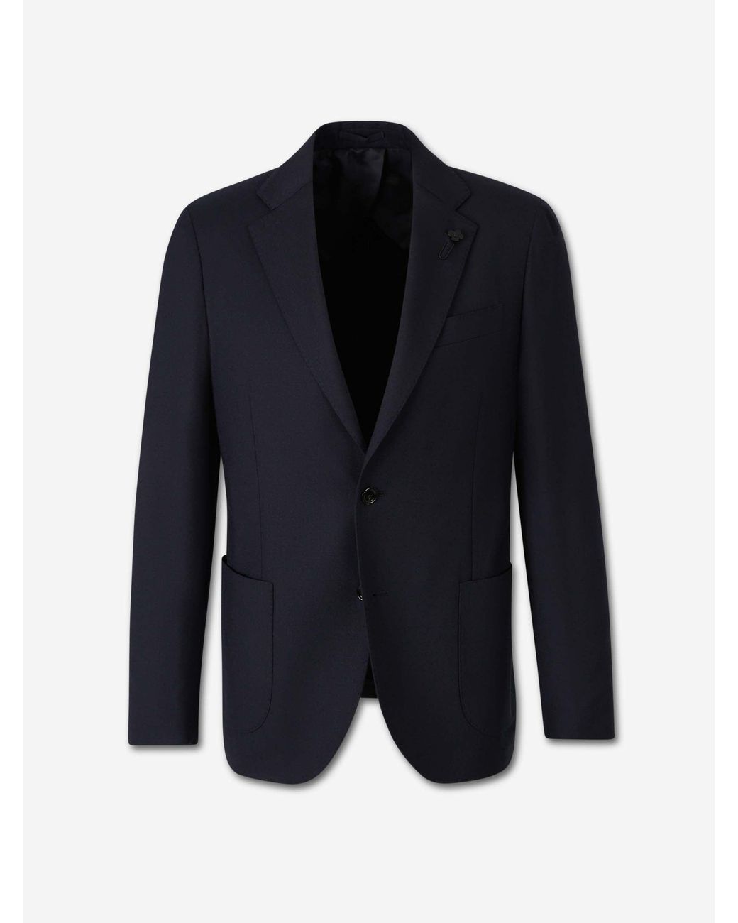 Lardini Blue Blazer Straight for men
