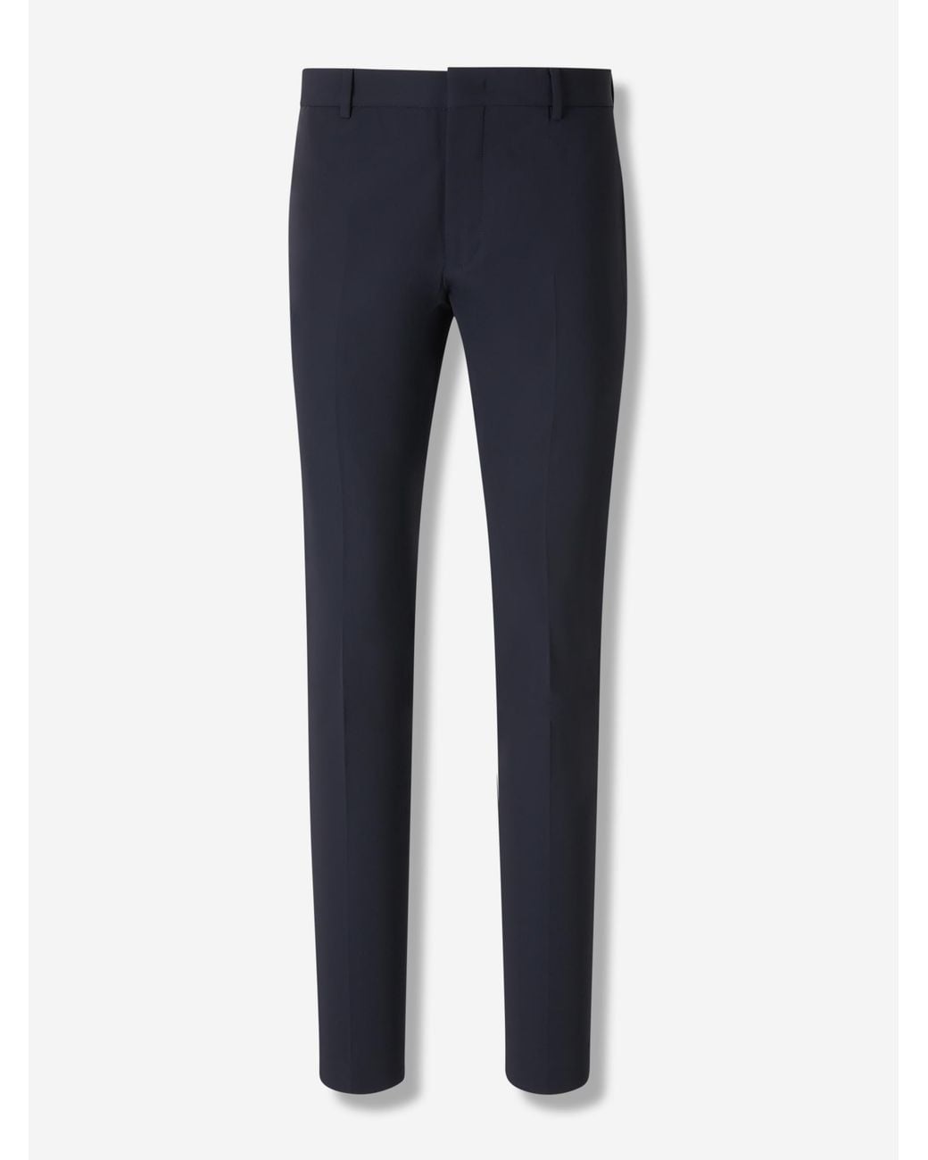 PT Torino Blue Technical Straight Trousers for men