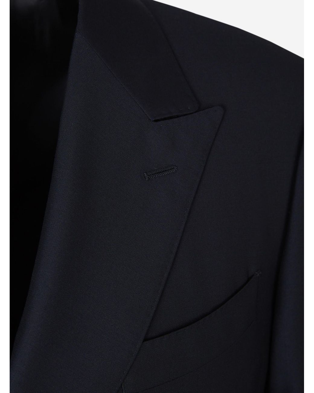 Canali Blue Plain Wool Suit for men