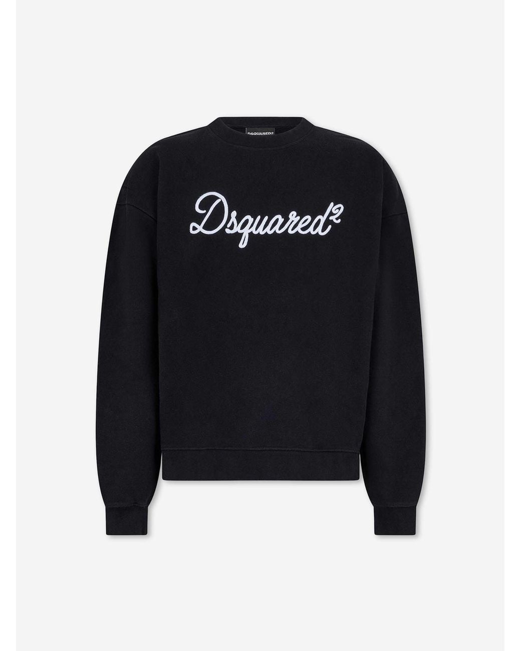 DSquared² Black D2 Signature Sweatshirt for men