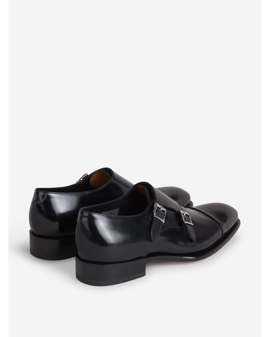 Santoni Schnallenschuhe in Black für Herren