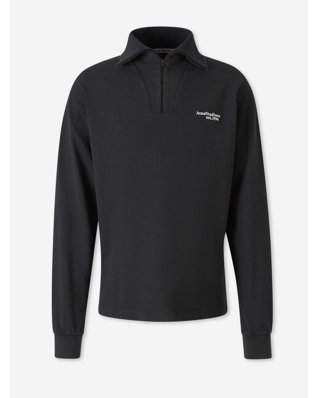 Acne Blue Turtleneck Sweatshirt for men