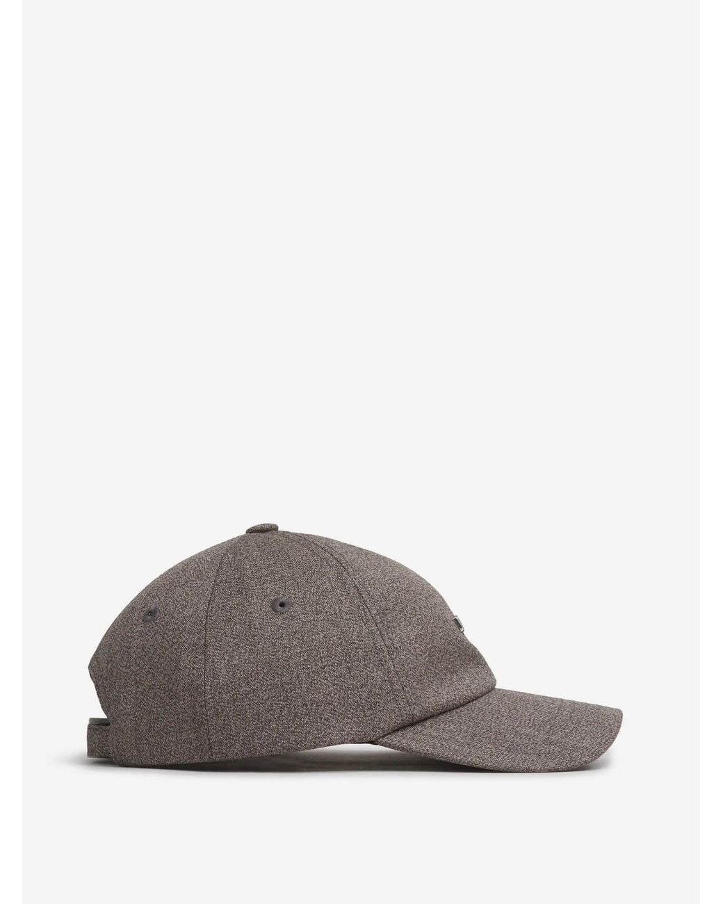 Jacquemus Gray Wool Cap With Logo for men
