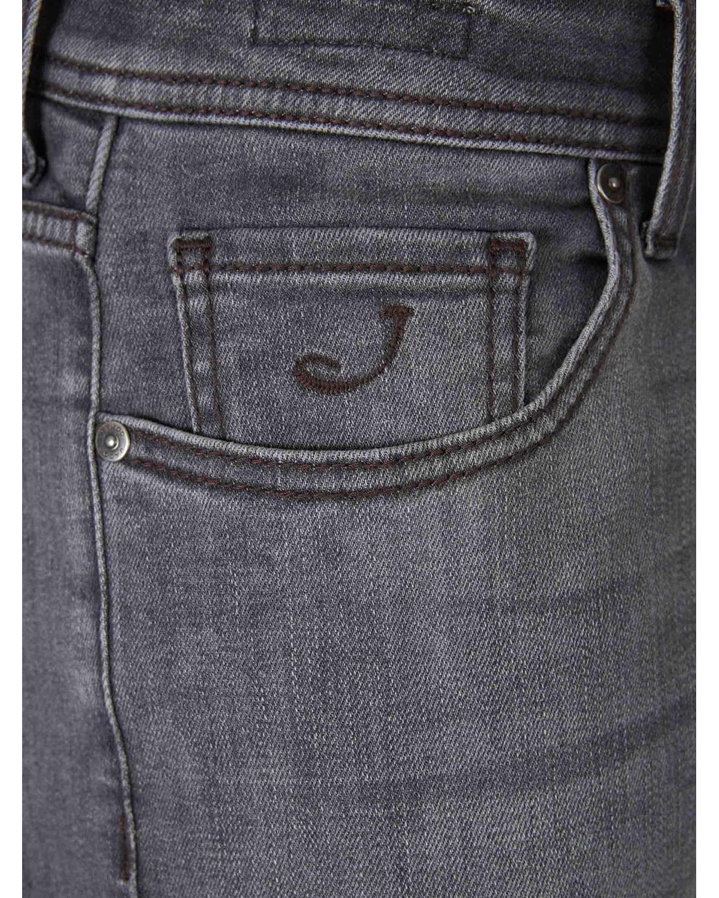 Jacob Cohen Blue Bard Straight Jeans for men