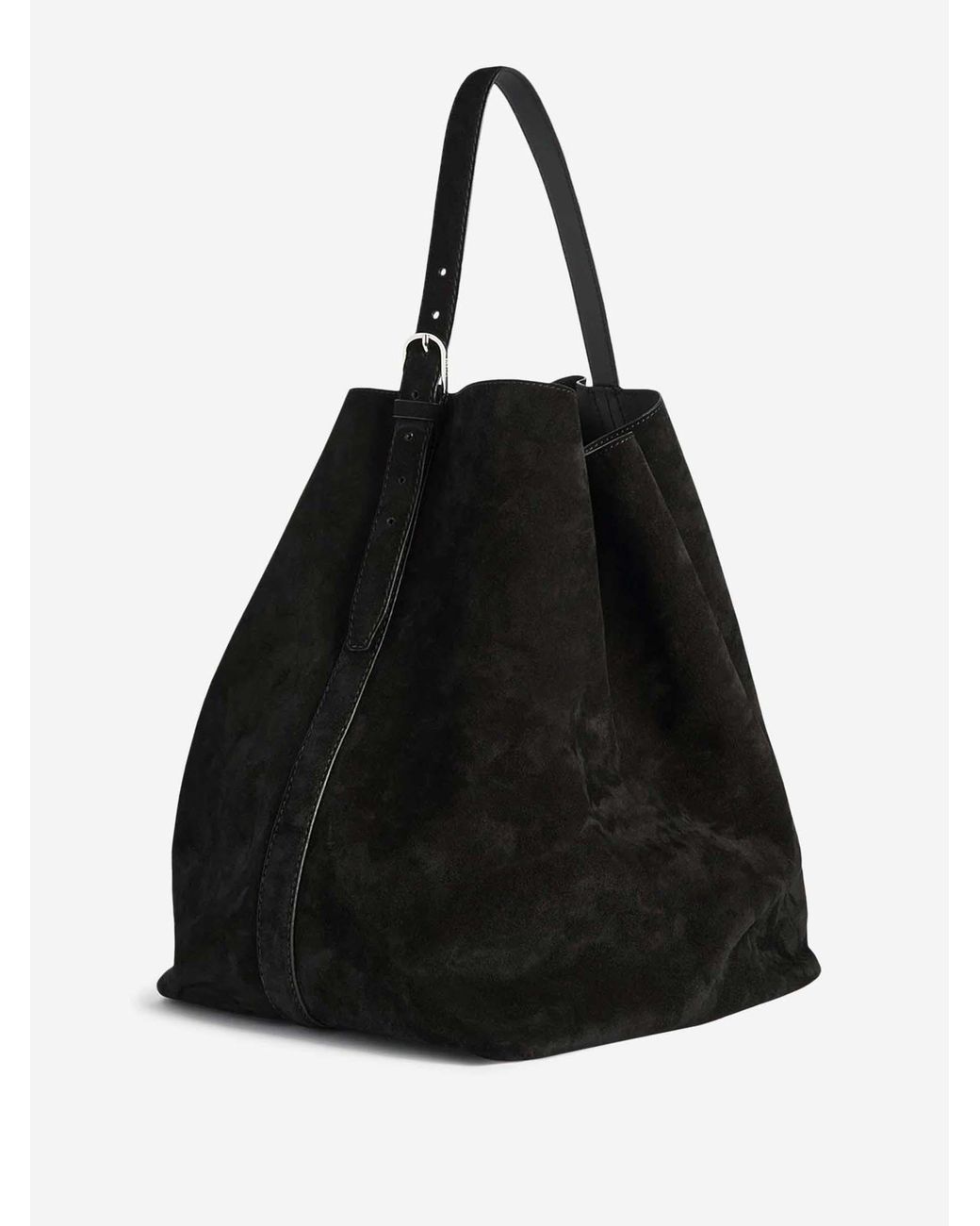 Totême  Black Maxi Shoulder Bag