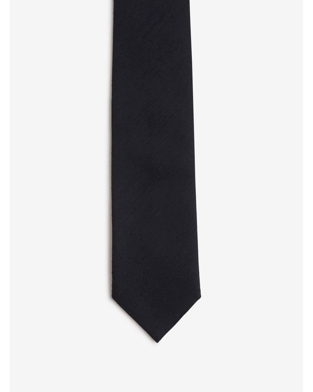 Corbata Jaspeada Seda Bigi por Santa Eulalia pour homme en coloris Blue