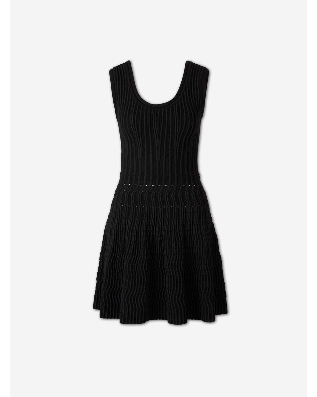 Alaïa Black Mini Knit Dress
