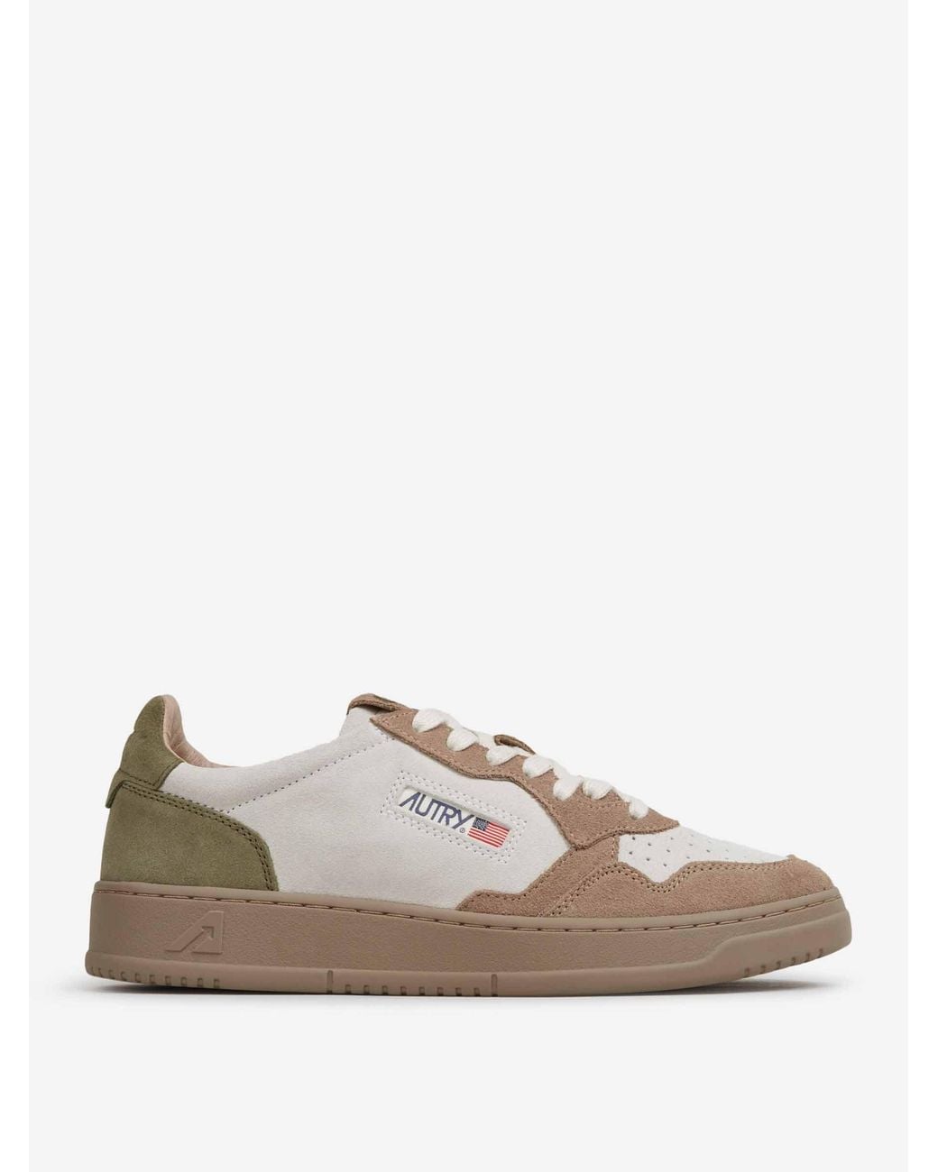 Autry Brown Medalist Low Sports Shoes for men