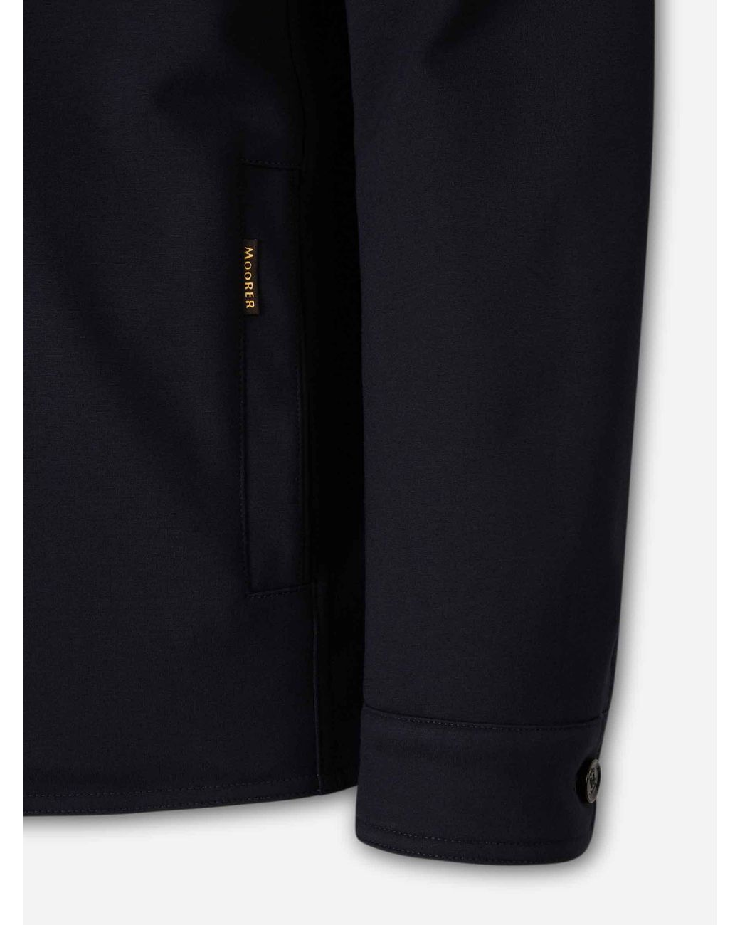 Moorer Blue Torquato-Tz Layered Jacket for men