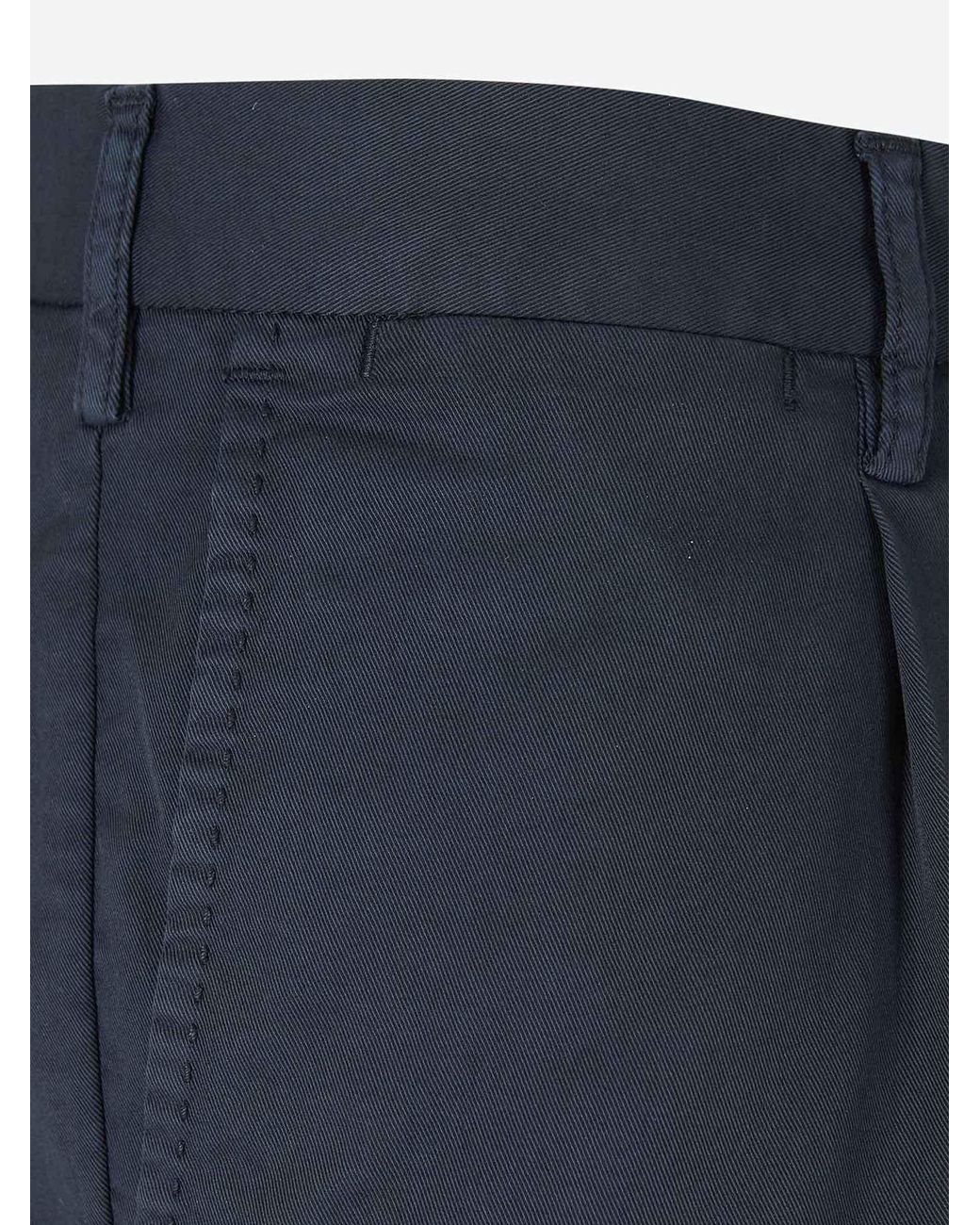 Pantalones Formales Algodón Santa Eulalia de hombre de color Blue
