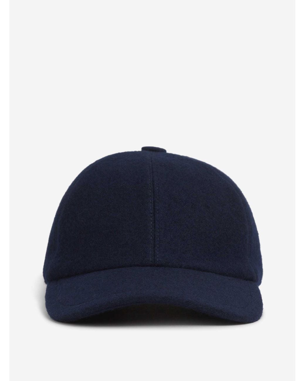 Fedeli Blue Cashmere Cap for men