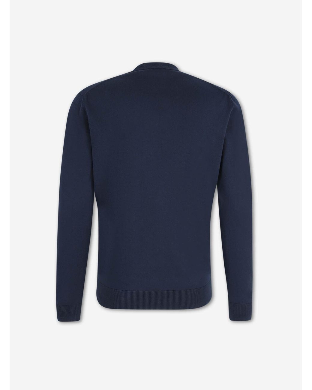 Santa Eulalia Blue Fine Knit Sweater for men