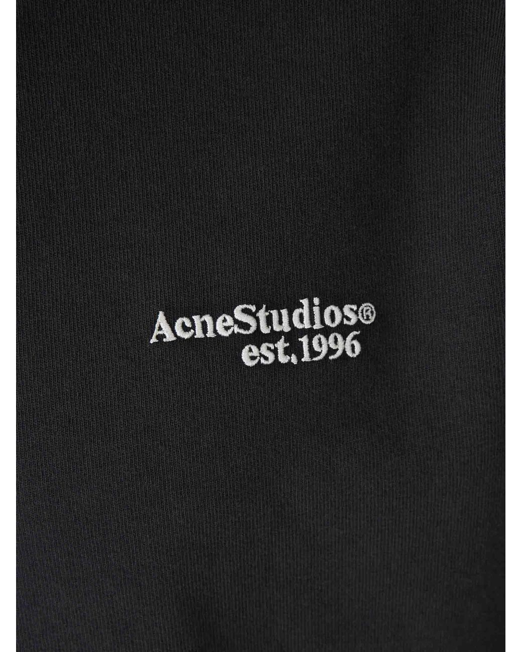 Acne Blue Turtleneck Sweatshirt for men