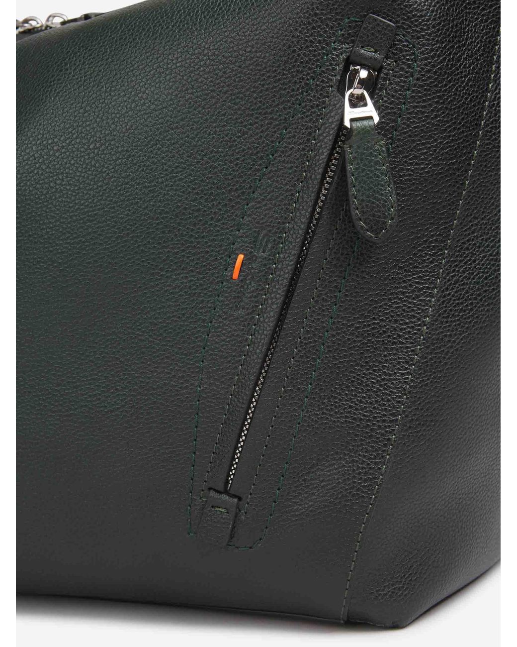 Borsa Da Viaggio di Santoni in Black da Uomo