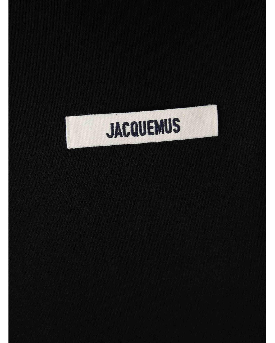 Sudadera Gros Grain Capucha Jacquemus de hombre de color Black