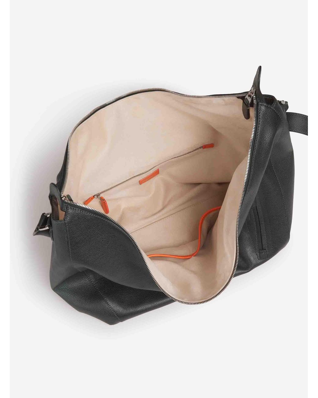 Borsa Da Viaggio di Santoni in Black da Uomo