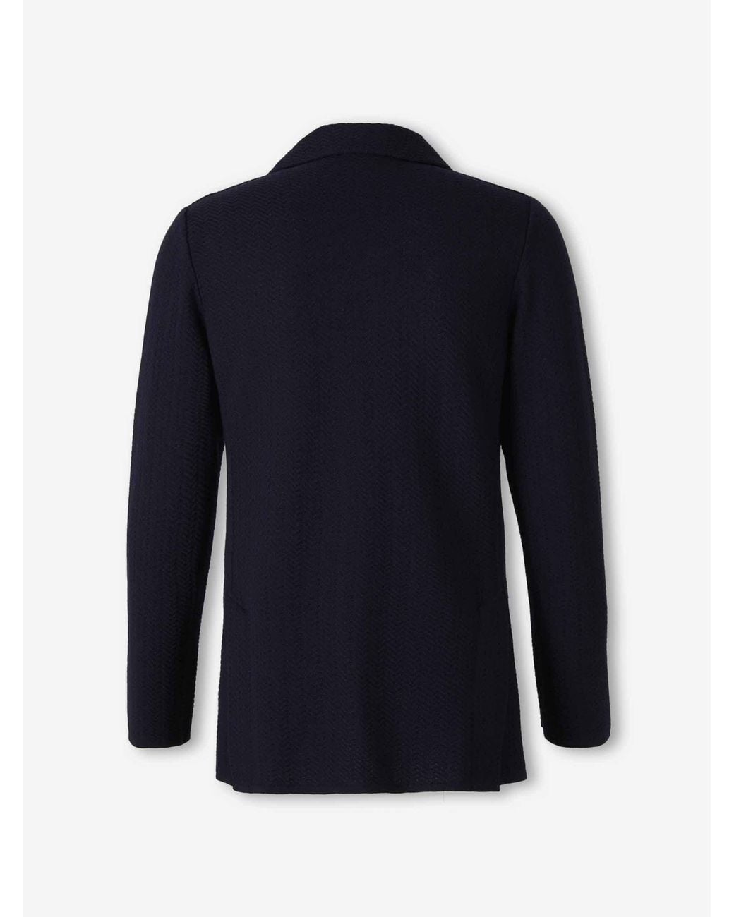 Lardini Blue Blazer Style Cardigan for men