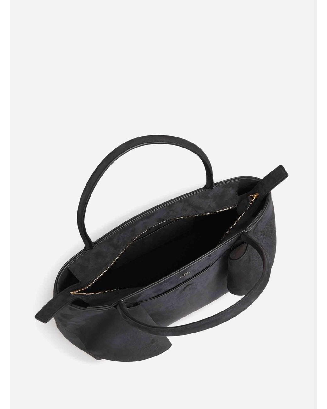 Totême Black Mercer Tote Bag