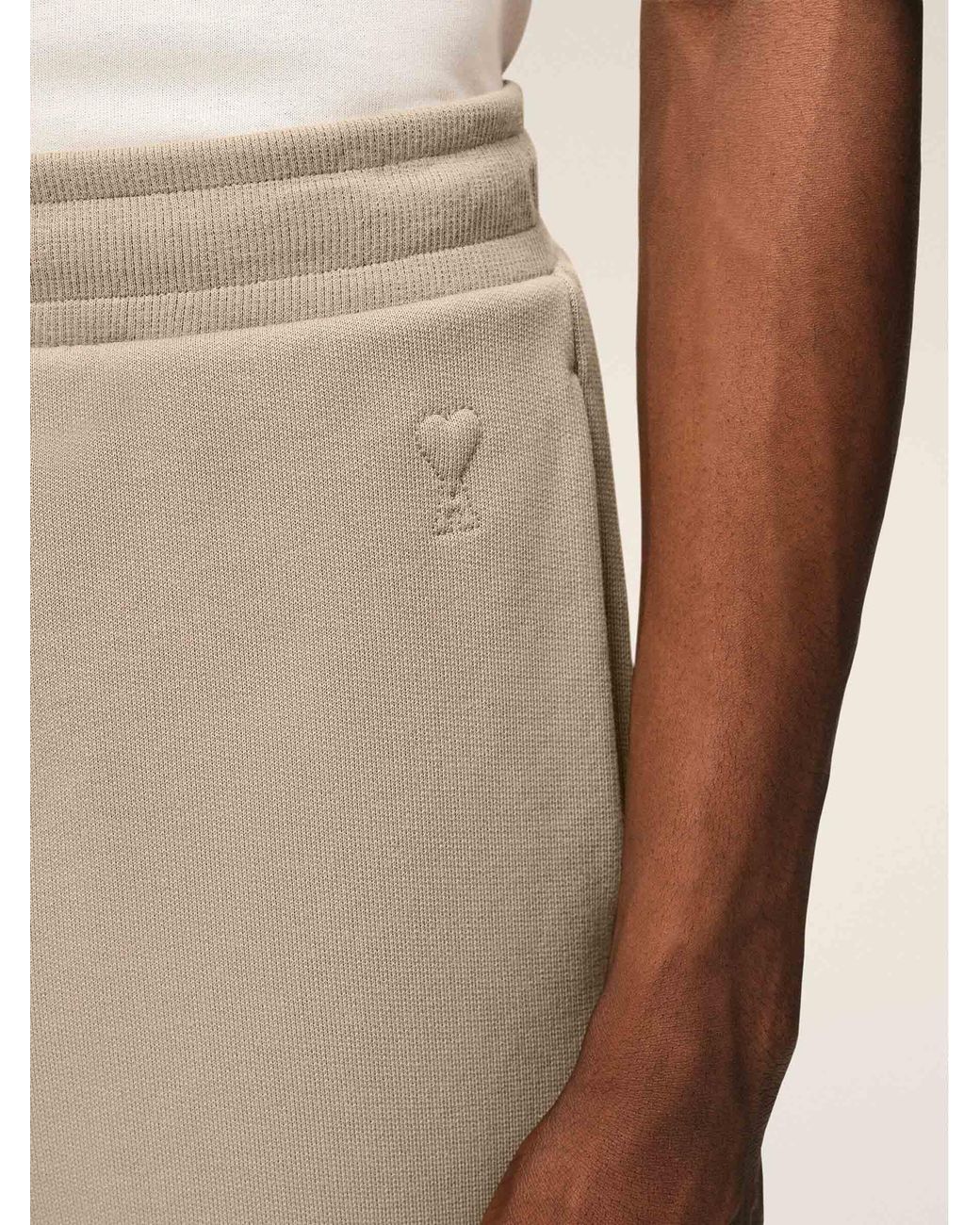 AMI Black Sport Bermuda Shorts for men