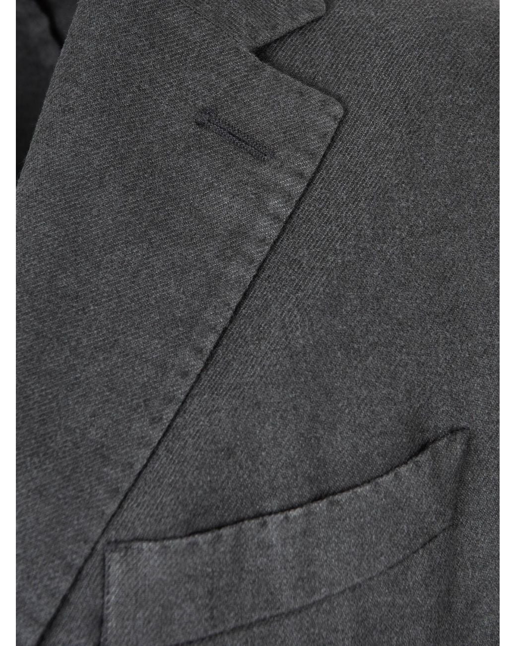 Santa Eulalia Black Straight Blazer for men