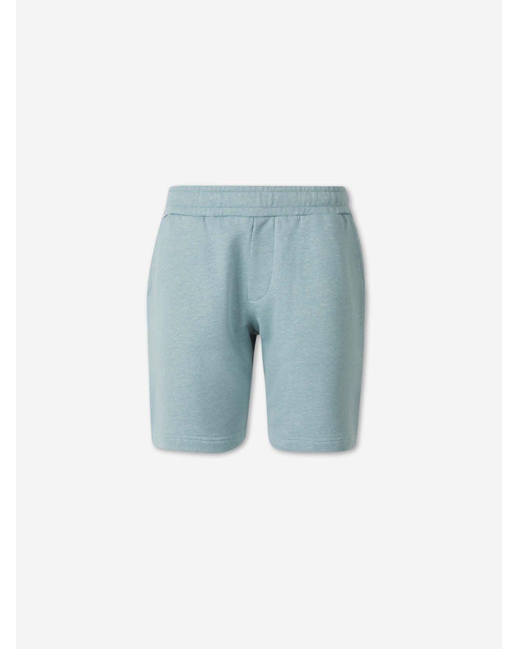 Santa Eulalia Blue Cotton Bermuda Shorts for men