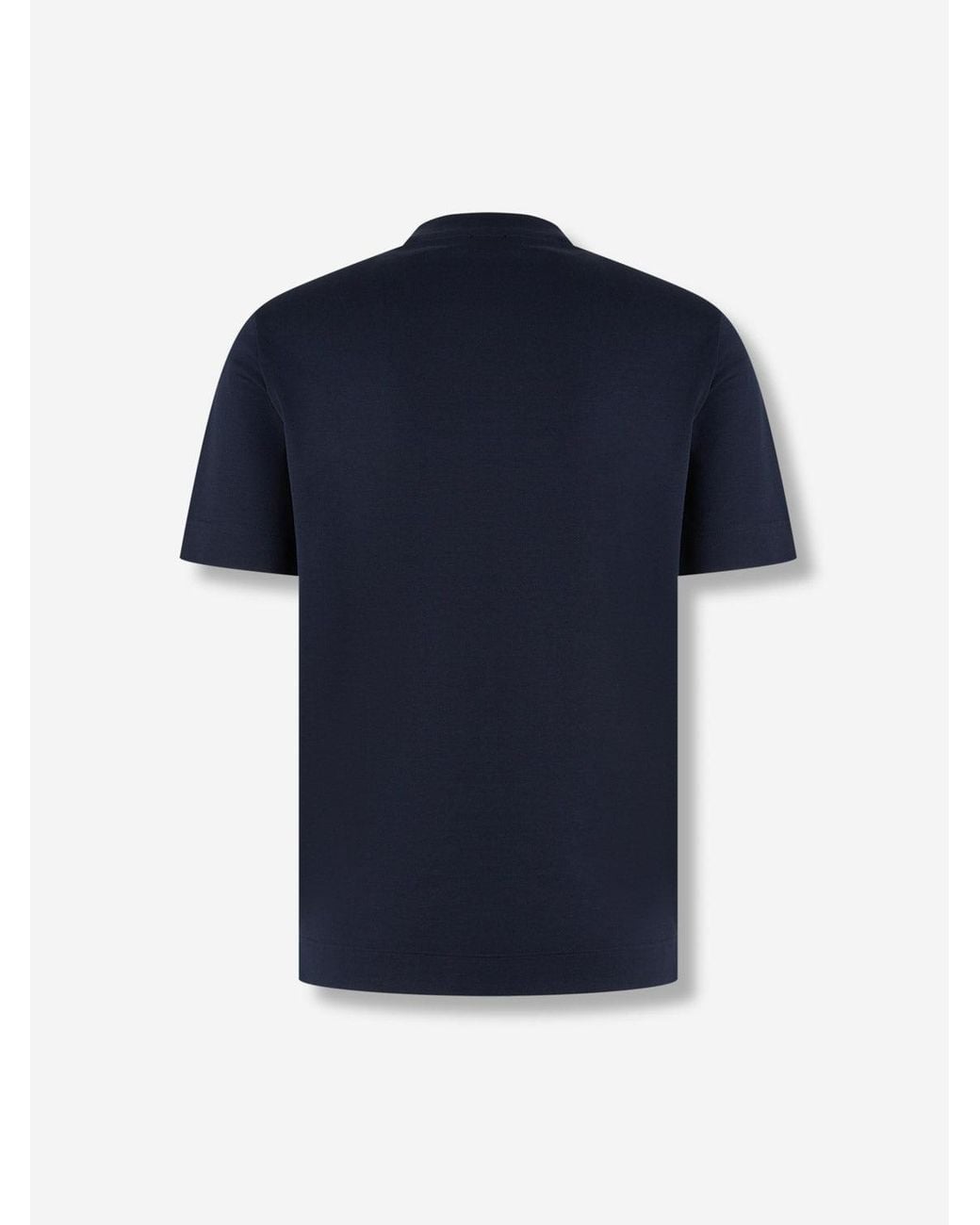 Santa Eulalia Blue Short Sleeve T-Shirt for men