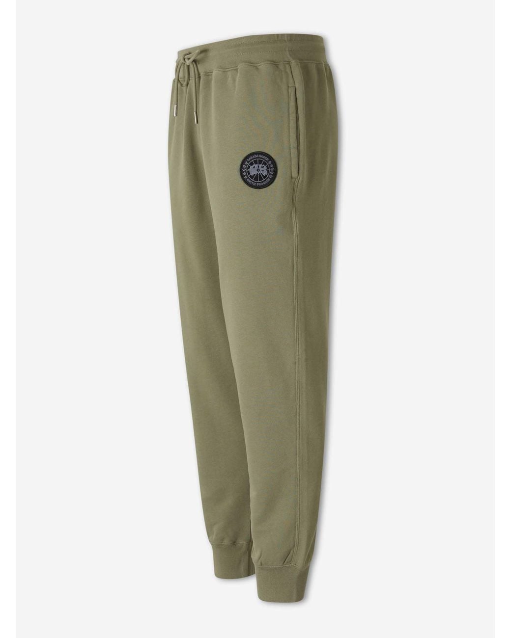 Canada Goose Green Loon Cotton Joggers for men