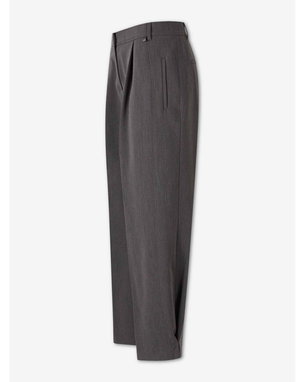 Herno Gray Dressy Pants