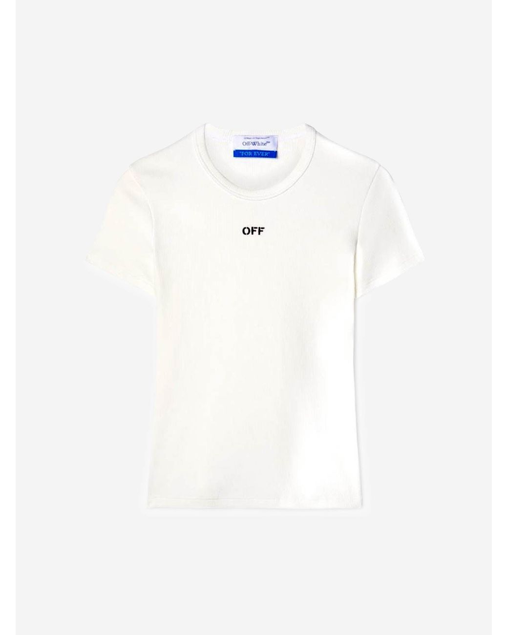 Off Camiseta Algodon Logo de Off White c o Virgil Abloh de color Blanco Lyst