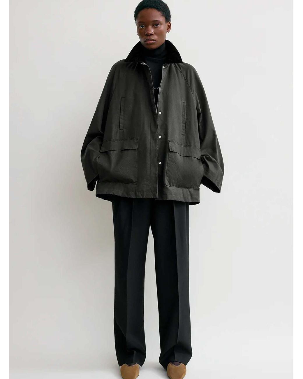Totême Black Country Jacket
