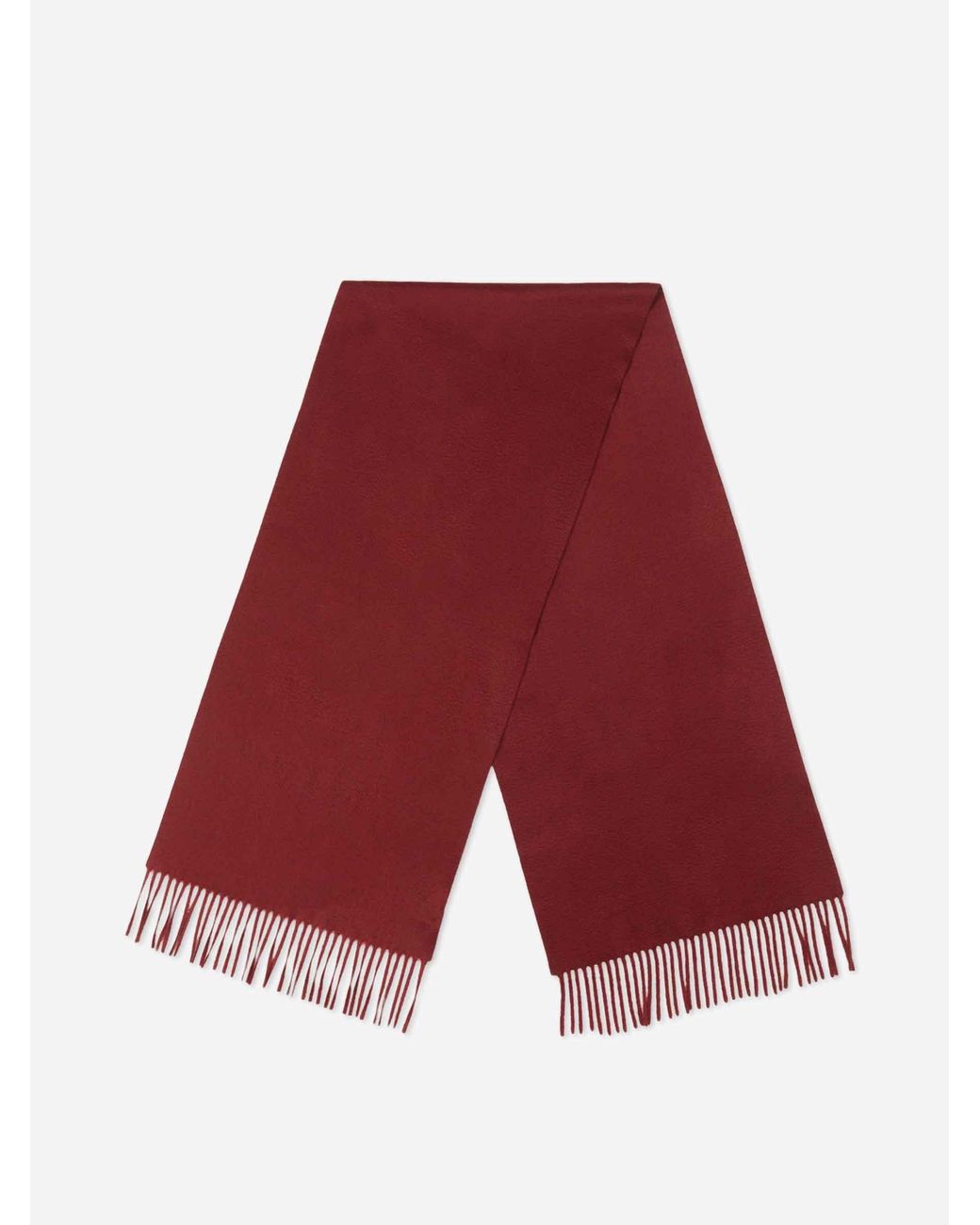Sciarpa Di Cashmere di Santa Eulalia in Red da Uomo