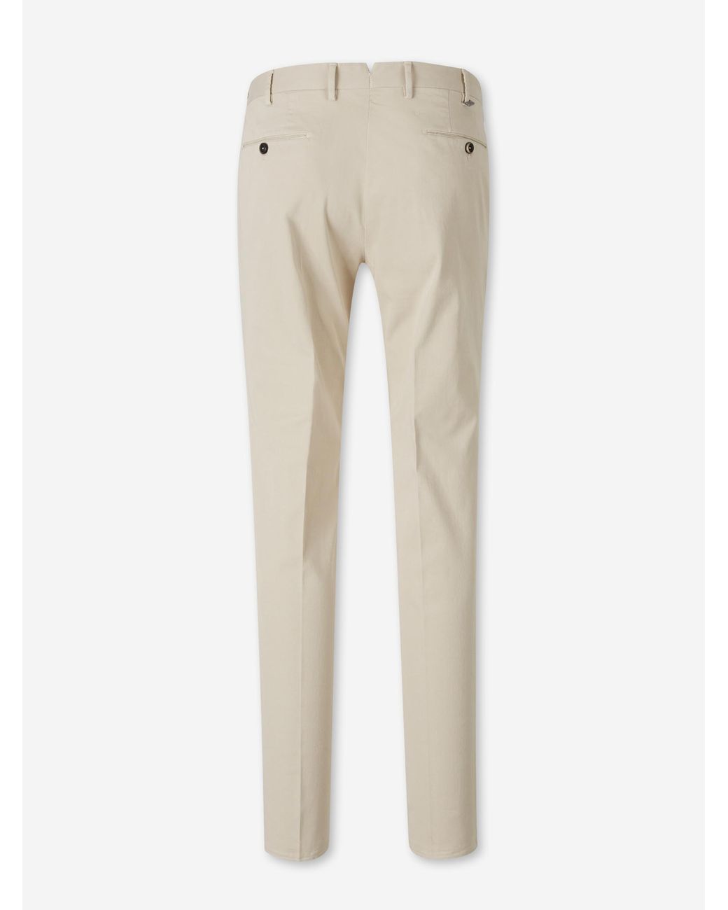PT Torino Natural Straight Chino Trousers for men