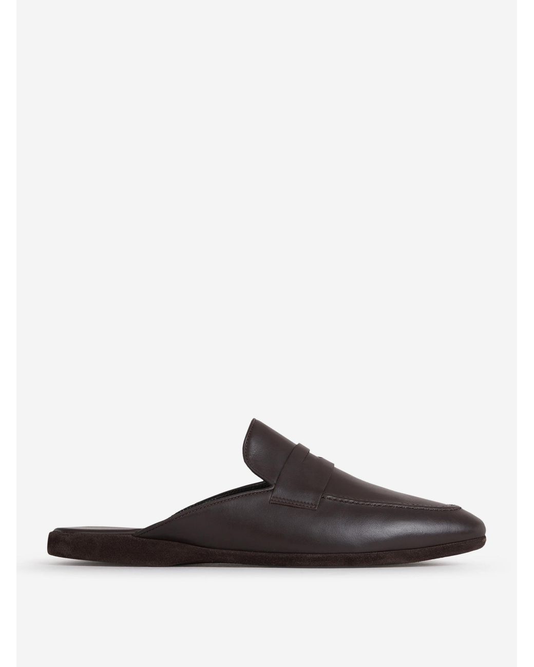 Santa Eulalia White Leather Slippers for men