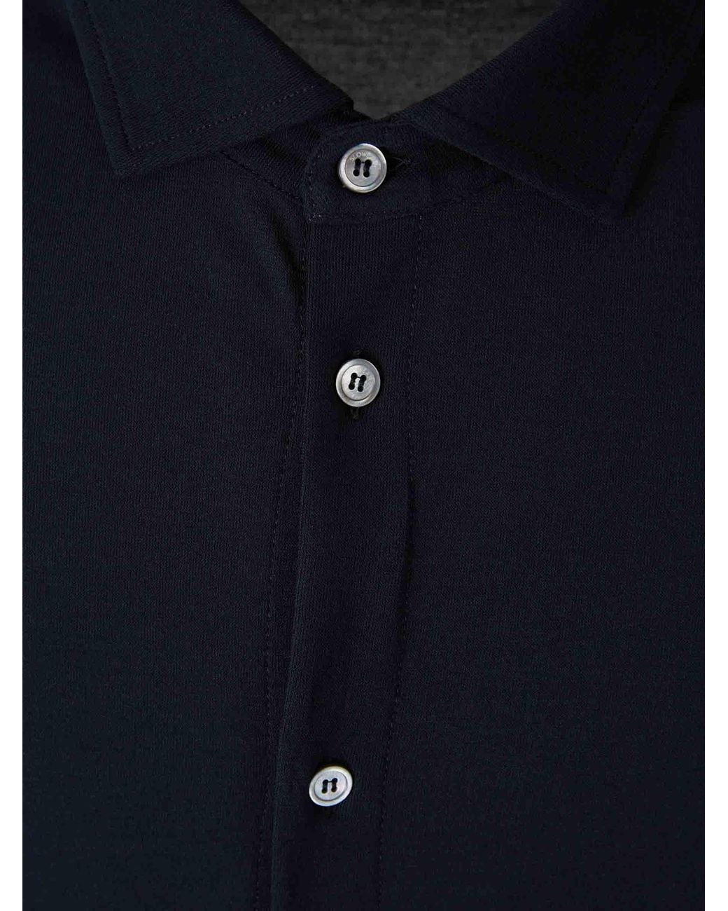 Zanone Blue Long Sleeve Shirt for men