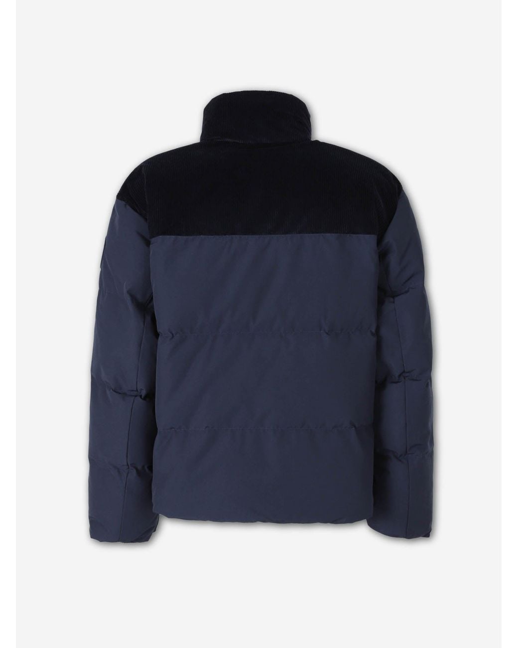 Canada Goose Blue Short Feathered Down Jacket for men