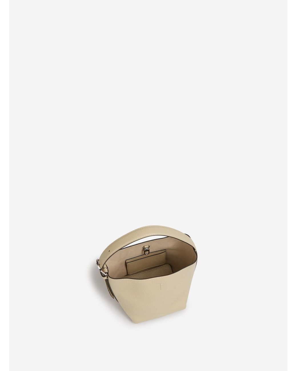 Borsa Small Belted di Totême in Natural