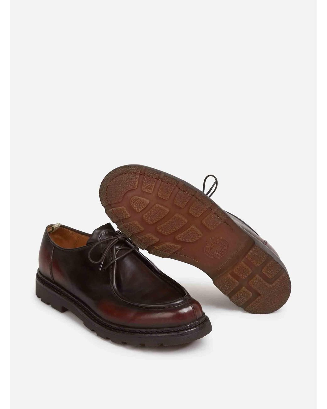Officine Creative Brown Volcov Flexi 001 Shoes for men