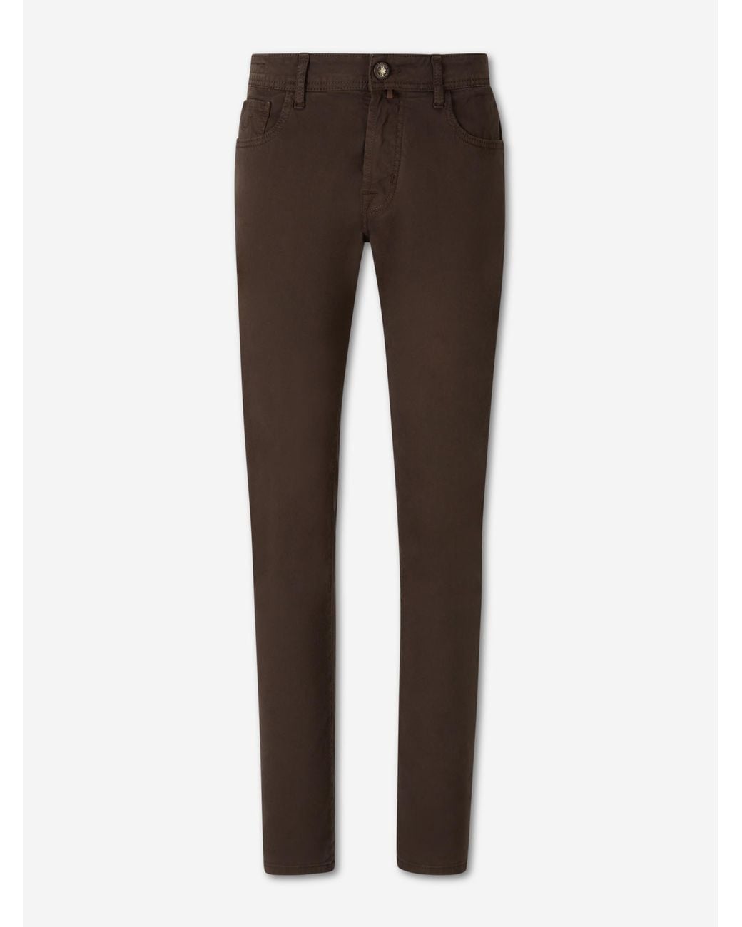 Jacob Cohen Brown Bard Straight Jeans for men