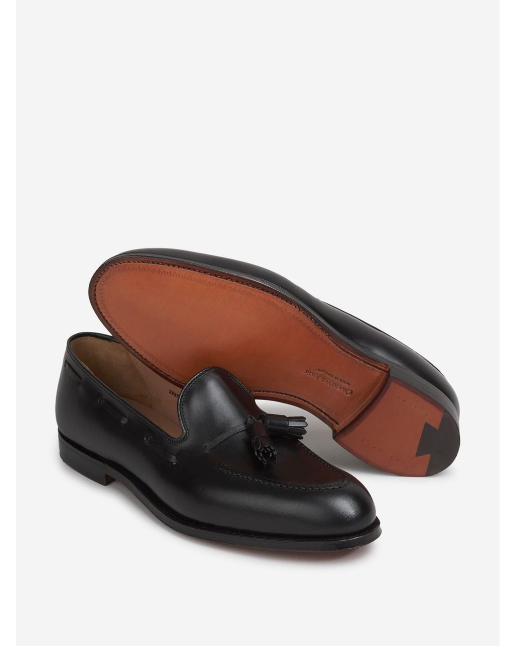 Crockett and Jones White Cavendish Boat Shoes for men